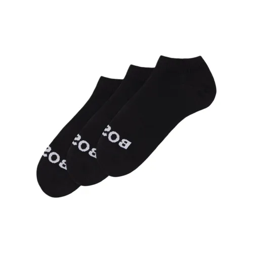 HUGO BOSS 3 шт Черный/Черный/Черный Женские носки