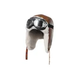 Красные Коричневые Шапки и Кепки + Очки