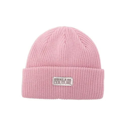 VERSACE JEANS COUTURE Полиэстер Акрил Шапки-бини Женские Розовый