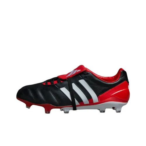 Adidas Predator Mania Slip-resistant Abrasion-resistant Футбольные бутсы Мужские Черный Красный Белый