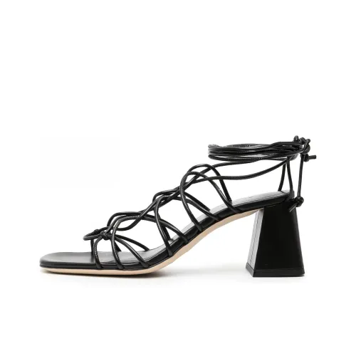 By Far One Ремень Сандалии Женские Черный