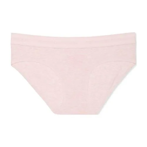 Victoria's Secret Хлопок Логотип Хлопок Hiphugger Panty Heather Pink Petal Tanga Женские 1 упаковка Розовый