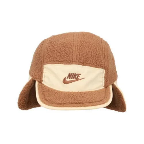 nike Полиэстер Шапки-ушанки Мужской Коричневый