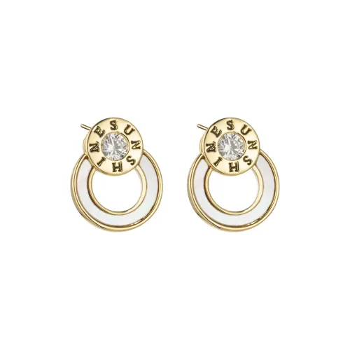 Серьги VAN GOGH Copper женские золотые