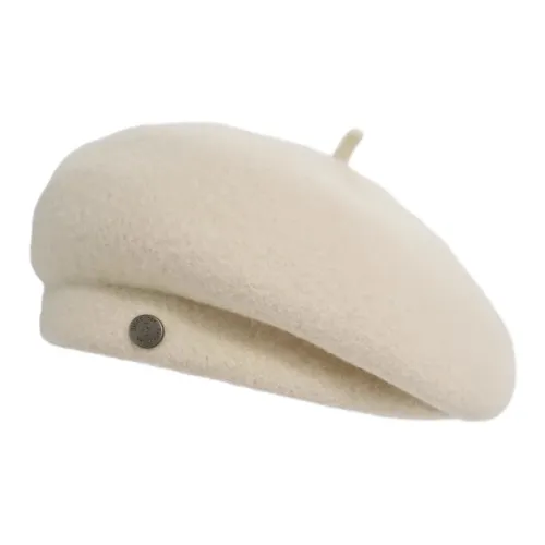 FREE RABBITⅡ Зимний Британский стиль с Тонкой Элегантностью в Твердых Цвета Береты Унисекс