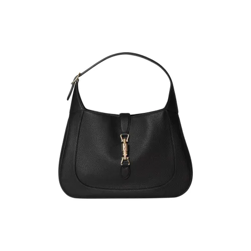 GUCCI Jackie 1961 Кожа Одно плечо Сумка Средний Женский Черный