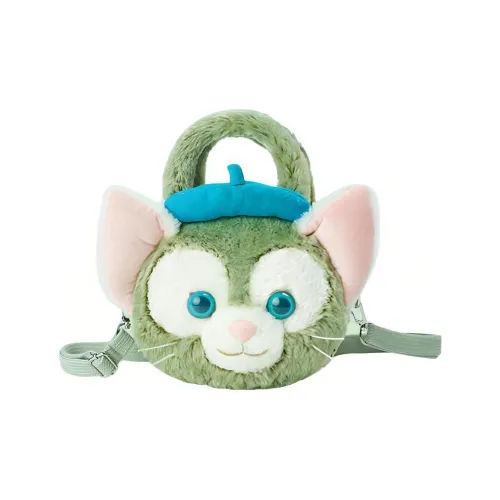 Disney Плюшевый рюкзак сумка через плечо сумка среднего размера унисекс зеленый