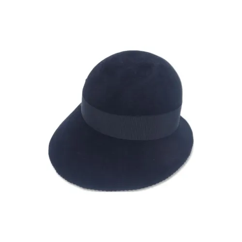 CHANEL Шляпы из фетра ведрообразной формы Женские Черные