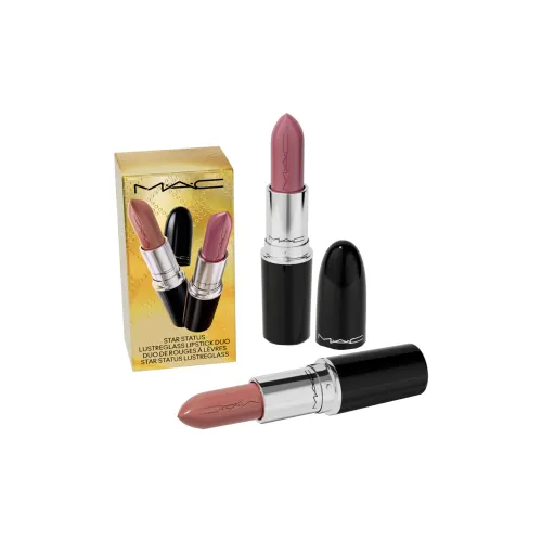 MAC 2024 Рождество Ограниченный Bullet Форма Помады Матовый Легко Смесь Двух Штук Набор