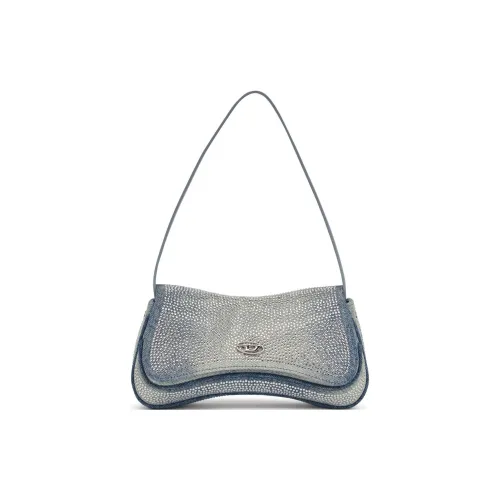 DIESEL Хлопок Сумка Сумка через плечо Unisex Light Синий