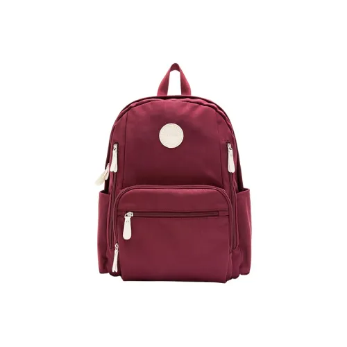 SEM R Полиэстер Ноутбук Сумка Рюкзак Средний Унисекс Экрю Фиолетовый