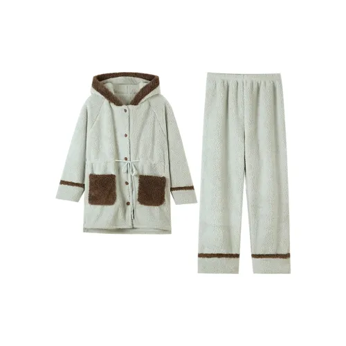 Kerener Pajama Комплект Женский Тёмно-циан