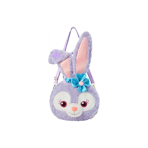 Disney Плюшевый рюкзак сумка через плечо сумка большая женская фиолетовая