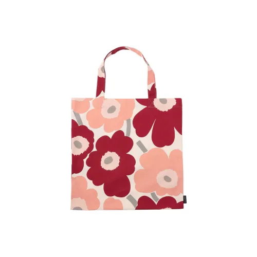 MARIMEKKO Хлопок Тоут Сумка Сумка для покупок Сумка Женская Красная