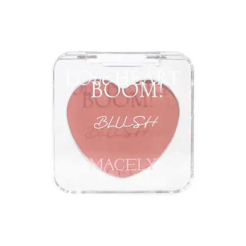 MACELY Mazili Помпомурин Сердце Румяна Крем Контуринг Цвет лица Длинный Долговечный Легко Смешивается Корректирующий Тон кожи 3,3г