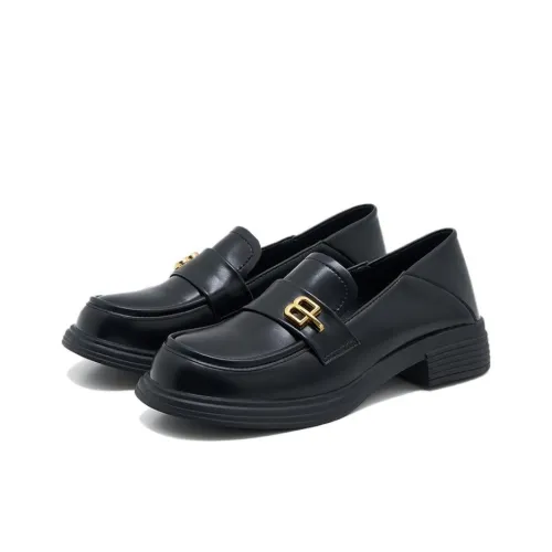 WALKER SHOP Лоферы Черные Женские