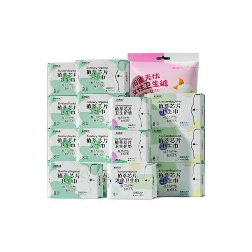 Гинекологическая чистка Чай Полифенолы Удаление вкуса Легкие гигиенические прокладки Антибактериальный 153 шт