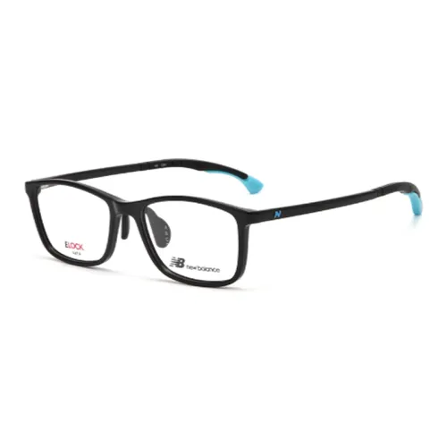 New Balance TR90 Нержавеющая Сталь Прямоугольные Оправы для Очков Унисекс Синий Красный Серый