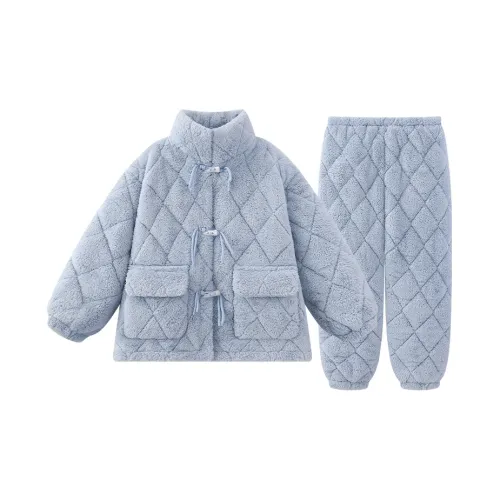 O'MESIK Пижамный комплект женский синий