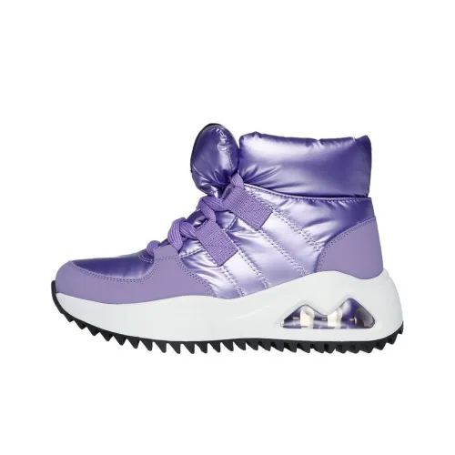Skechers Uno Peaks Термический Устойчивый к Износу Короткие Снежные Ботинки Женские Фиолетовые