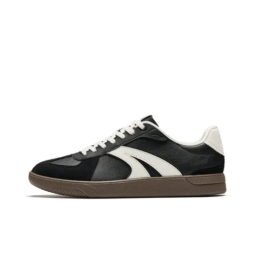 ANTA Немецкие армейские кроссовки Low Top Основной черный/Слоновая кость Мужской