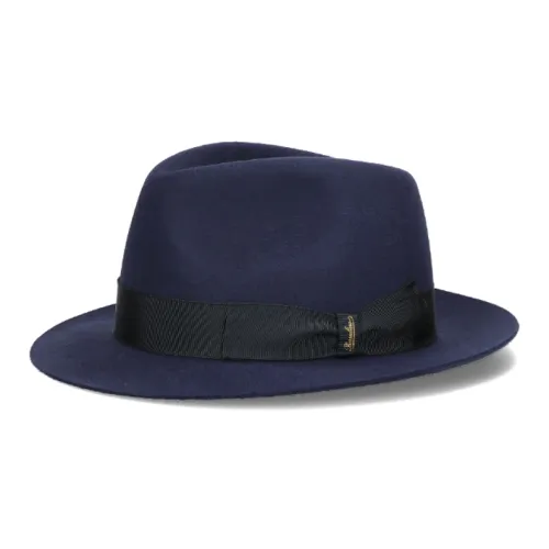 Borsalino Felt Cylinders Men's Blue Боралино Фетр Цилиндры Мужской Синий