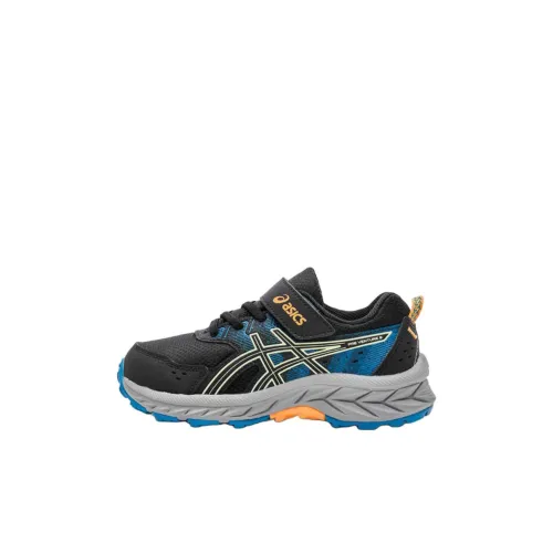 Asics Gel Venture 9 Rebound Дышащий Support Low Top Детская Беговая Обувь Синий Children Возраст 3-7 Лет