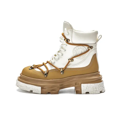 NAUTICA Короткий Мартин Boot Женские Белый Хаки