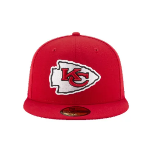 Кепки New Era унисекс красного цвета