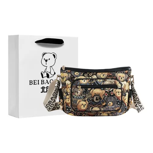 North Pack Canvas Bag Crossbody Bag Shoulder Bag Standard Women's Midnight Black Beige Apricot