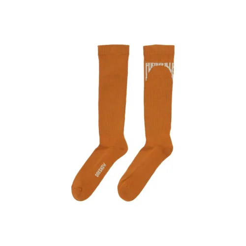 Rick Owens DRKSHDW Носки до колена Мужские 1 упаковка Коричневый