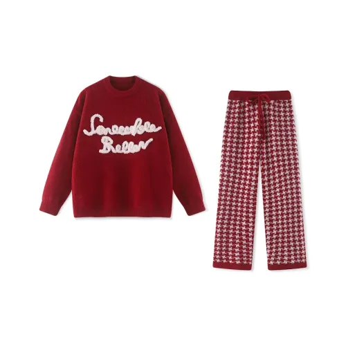 Beast's Secret Пижамный комплект Женские Красный