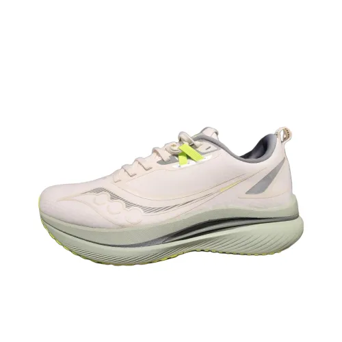 Saucony Беговые кроссовки Low Top Белый/Зеленый Мужской