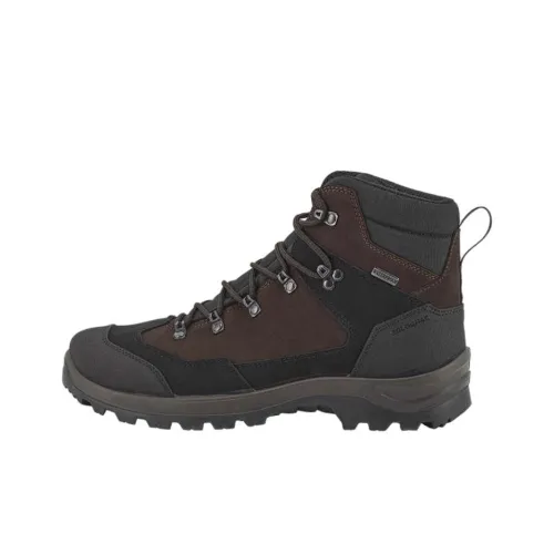 DECATHLON Альпинистские и туристические ботинки High Top Черный Коричневый Мужской