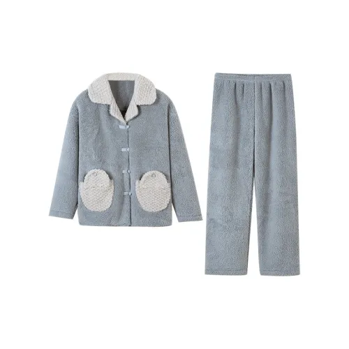 Kerener Pajama Комплект Женский Светло-Синий