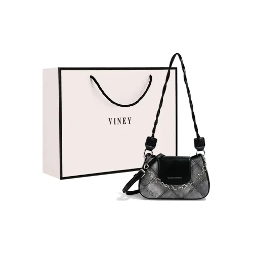 VINEY Сумка через плечо из коровьей кожи сумка на плечо сумка-полумесяц маленькая женская черная