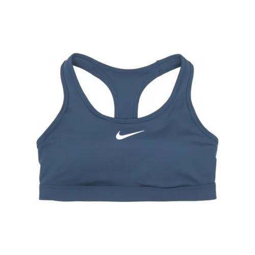 NIKE Морской синий Женские бюстгальтеры