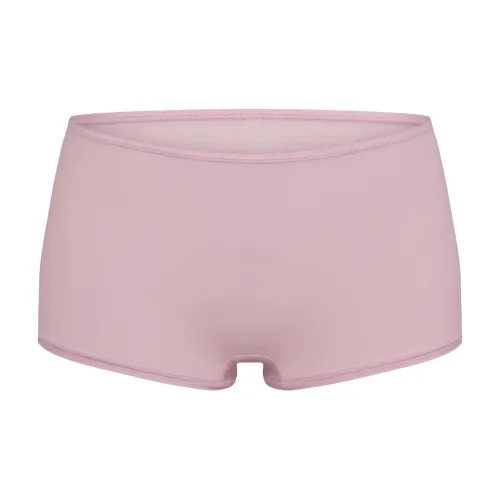 SKIMS FW24 PASSE TO EVERYBODY BOY Короткие боксеры женские DUSK Nightfall Color