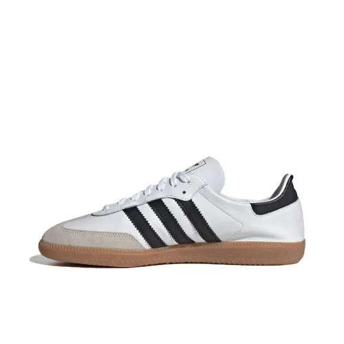 Adidas Originals SAMBA DECON Устойчивые к истиранию низкие скейтборд-кроссовки Унисекс Белый Серый