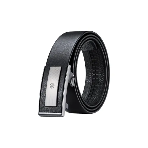 AOKANG Ремни из полировочной коровьей кожи мужские ширина 3,5 см