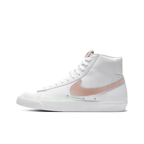 Nike Blazer '77 Винтаж 'Оксфорд' Розовый' MID Топ Скейтборд Кроссовки Женские Белый Розовый