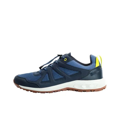 JACK WOLFSKIN Альпинистские и туристические ботинки Низкие Синий Мужской