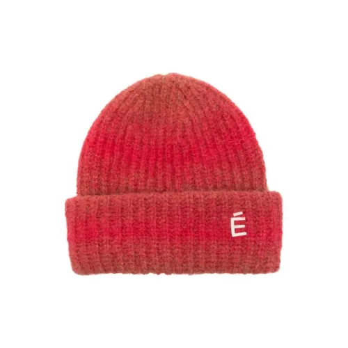 Études Alpaca переработанный полиамид шапки-бини мужской малиновый