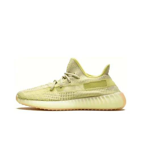 Adidas Originals Yeezy Boost 350 V2 Гипсофила Antlia Противоскользящий Низкий Топ Повседневная Обувь Унисекс Грязно-Желтый