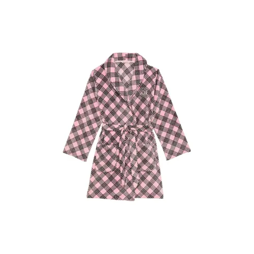 Victoria's Secret 24 BIG Show Коллекция The Mix Ночная рубашка Женская Розовая Клетка