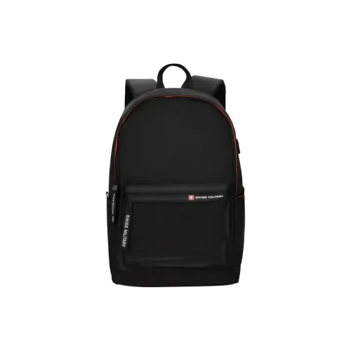 SWISS MILITARY Oxford Рюкзак Мужской Черный