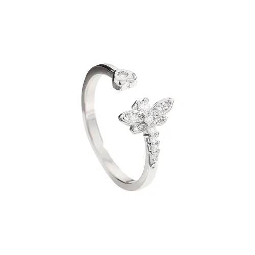 Listen To The Flowers Bloom Цирконовые Кольца Женские