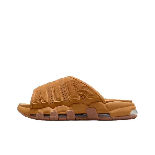 Nike Air More Uptempo Slip Resistant Abrasion Resistant Слипоны Унисекс Коричневый