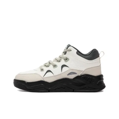 361° Тип BURN 4 Термический Slip-resistant Высокий Топ Скейтборд Кроссовки Женские Белый Серый