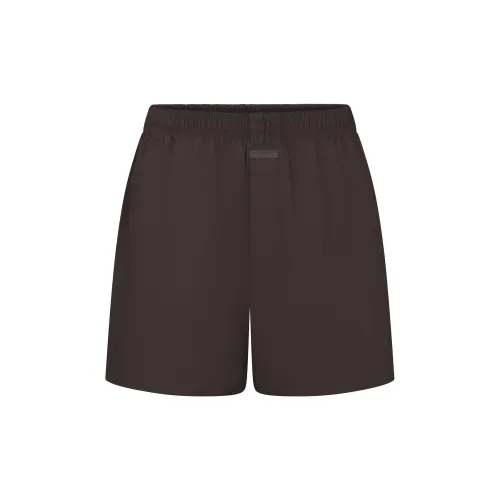 SKIMS FW24 Хлопковый поплин Мужские боксер-шорты Мужской Пепельный Пепельный